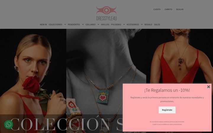Screenshot of dresstyle4u.com