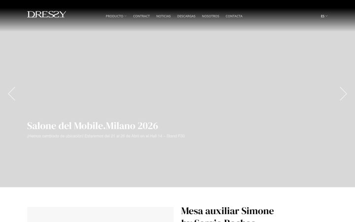 Screenshot von dressy.design