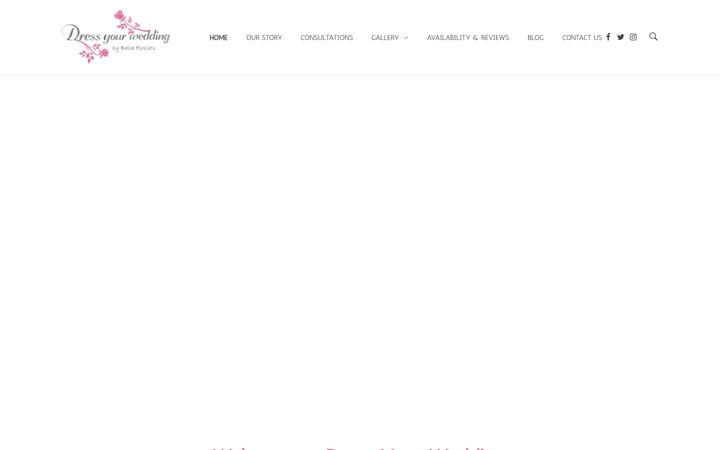 Captura de pantalla de dressyourwedding.ie