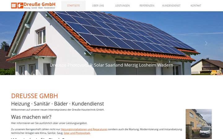 Screenshot of dreusse.de