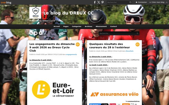 Screenshot of dreuxcc.com