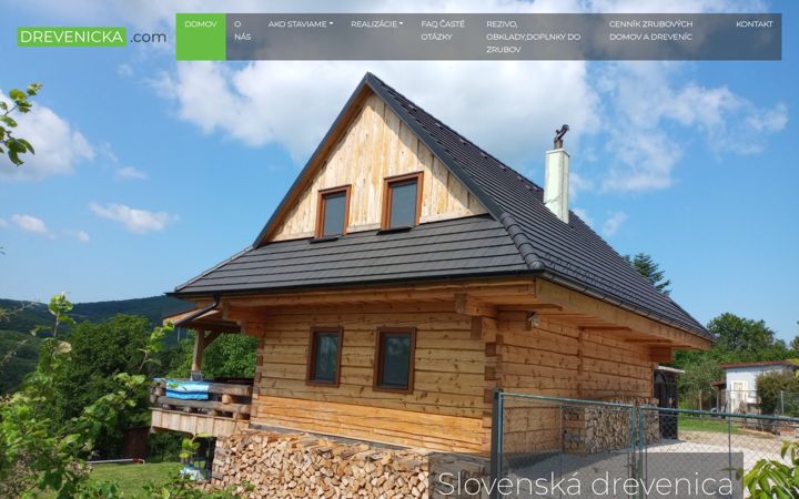 Screenshot of drevenicka.com