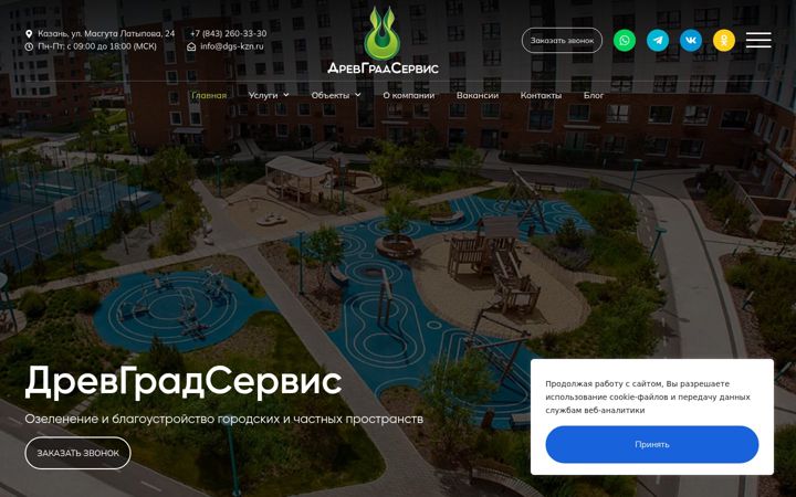Skjámynd af drevgradservice.ru
