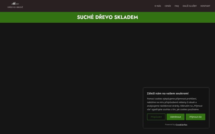 Snímek obrazovky drevo-broz.cz