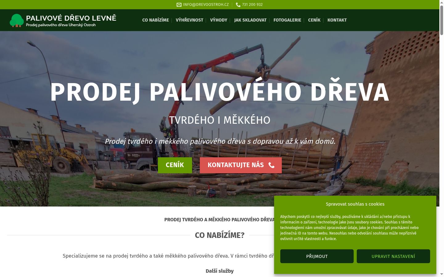 Snímek obrazovky baneru souhlasu zobrazeného před jakoukoli interakcí
