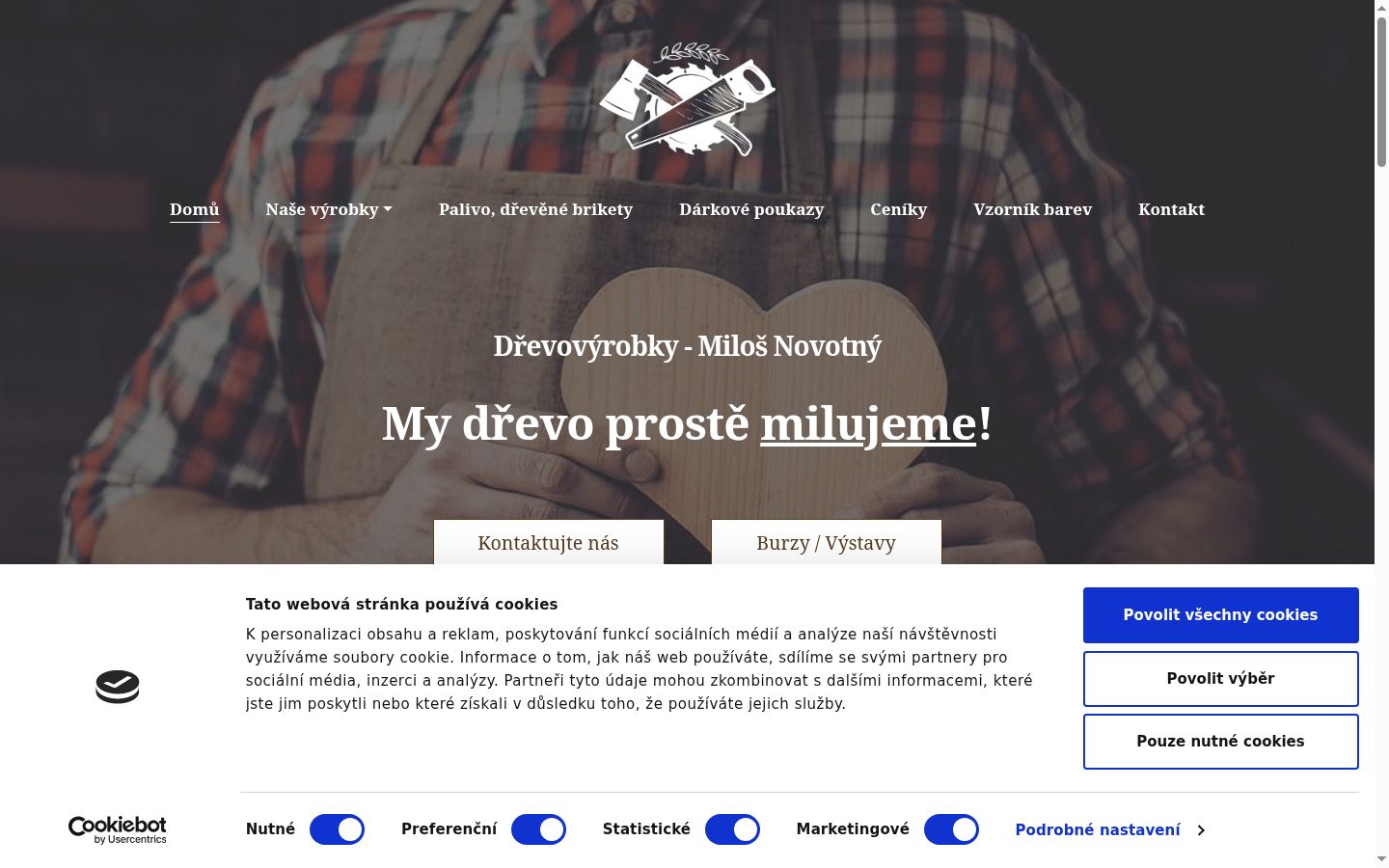 Captură de ecran a bannerului de consimțământ afișat înainte de orice interacțiune