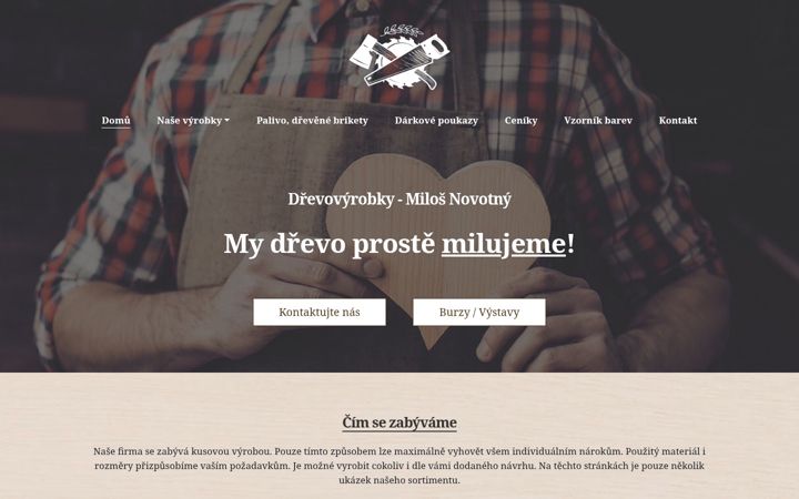 Ekrano kopija drevovyrobky.eu