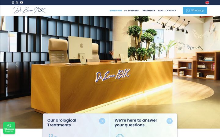 Screenshot of drevrenurology.com