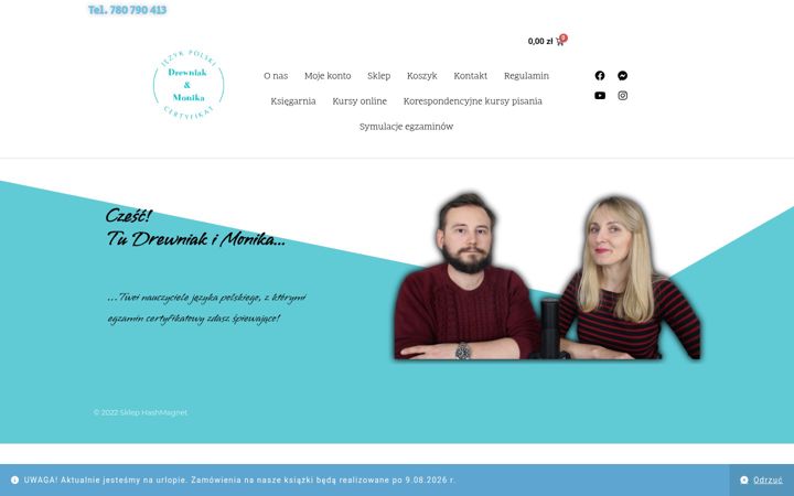 Captura de pantalla de drewniakimonika.pl