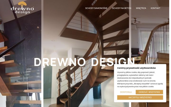 Captura de ecrã de drewnodesign.pl
