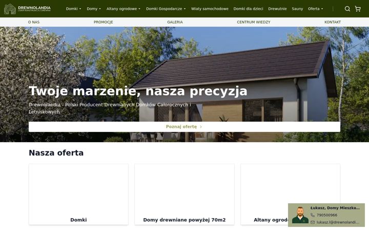 Captura de ecrã de drewnolandia.pl