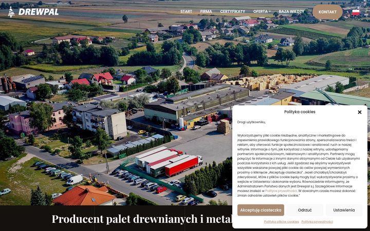 Captura de ecrã de drewpal.pl