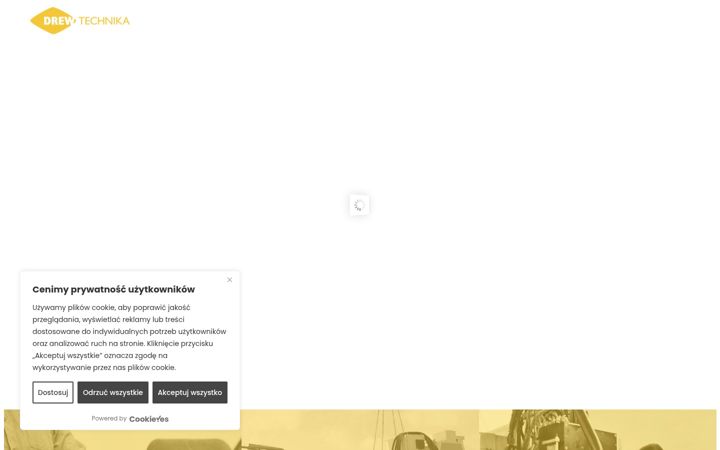 Captura de ecrã de drewtechnika.pl