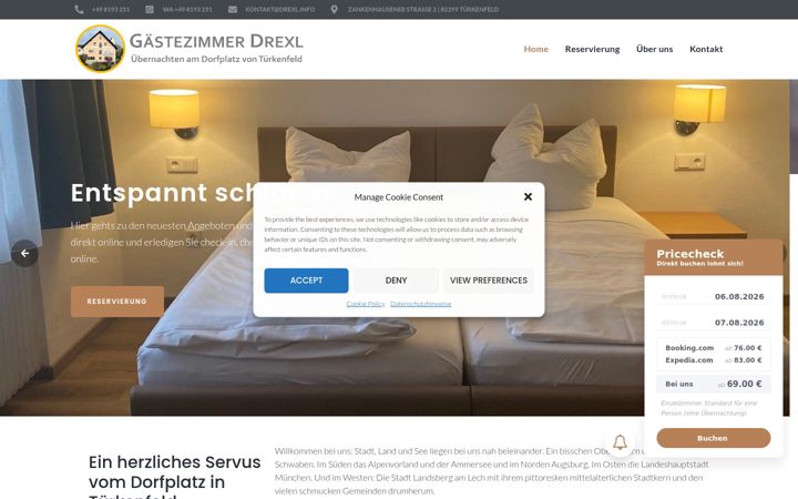 Kuvakaappaus sivustosta drexl.info