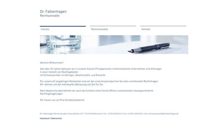 Screenshot of drfalkenhagen.de
