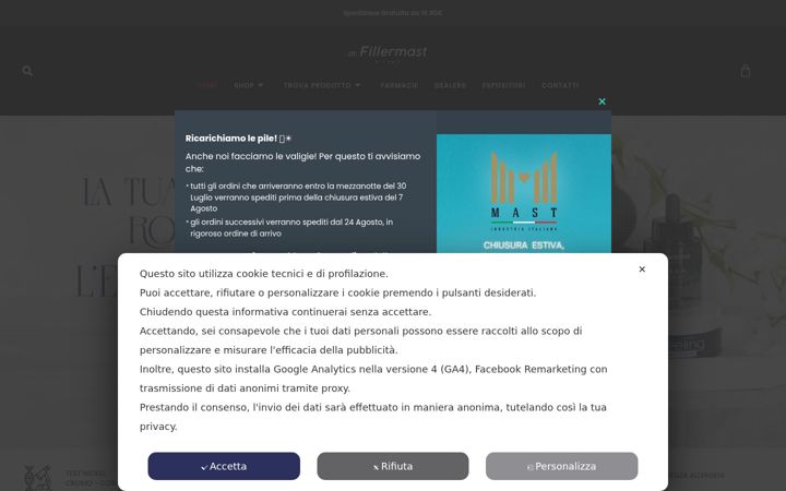 Screenshot of drfillermast.it