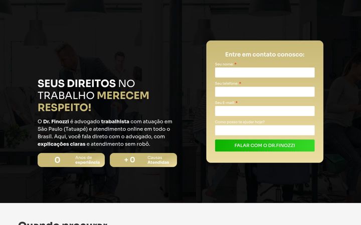Screenshot von drfinozziadvocacia.com.br