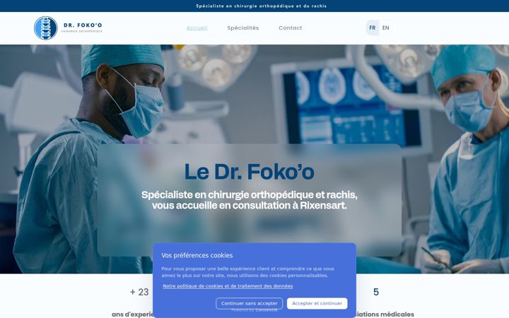 Screenshot of drfokoo.be