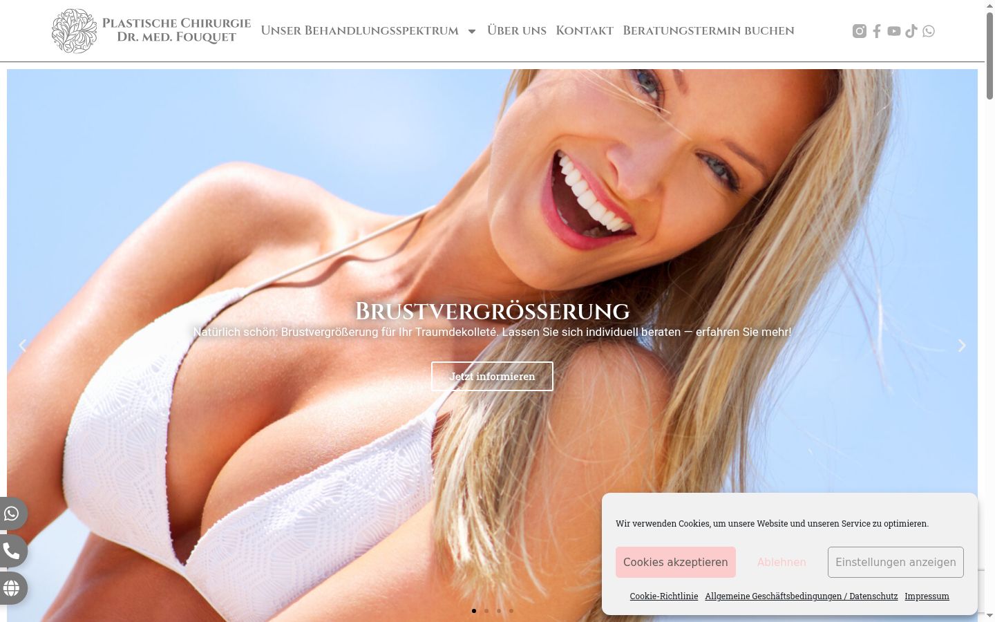 Screenshot tal-banner tal-kunsens muri qabel kwalunkwe interazzjoni