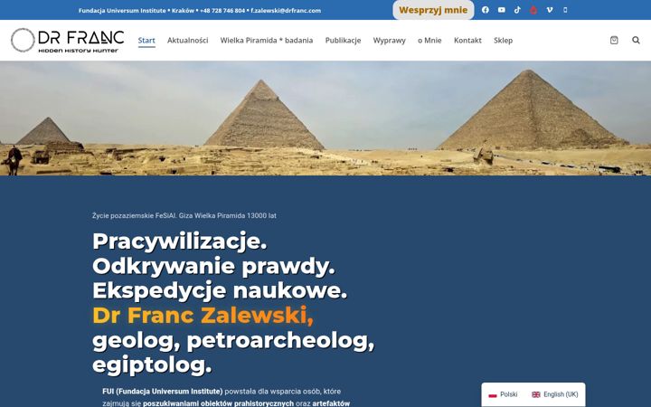 Screenshot of drfranc.com