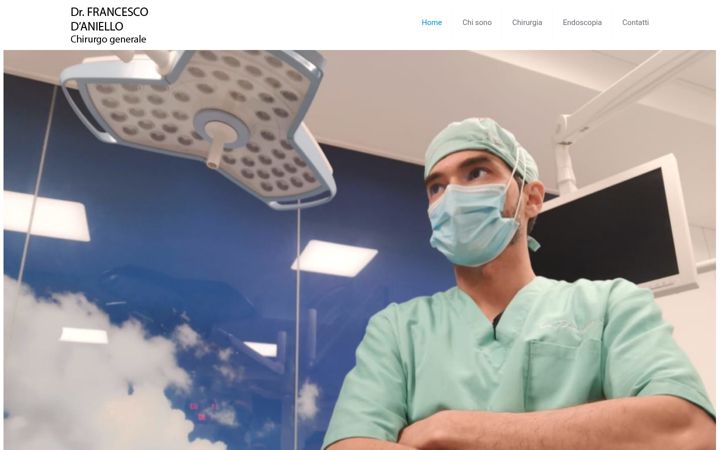 Screenshot of drfrancescodaniello.it