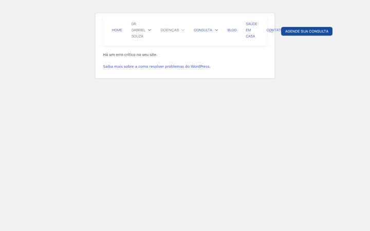 Screenshot von drgabrielsouza.com.br