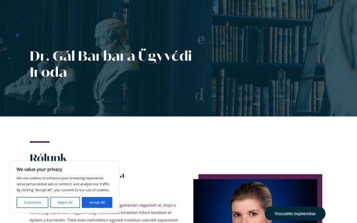 Screenshot of drgallegal.com