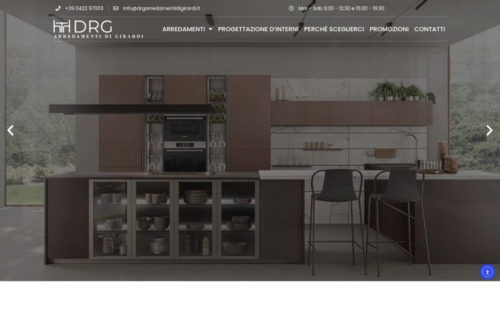 Screenshot of drgarredamentidigirardi.it