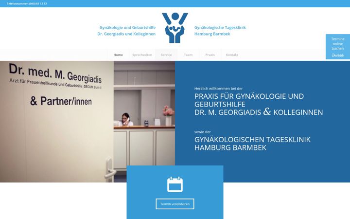 Zrzut ekranu drgeorgiadis.de