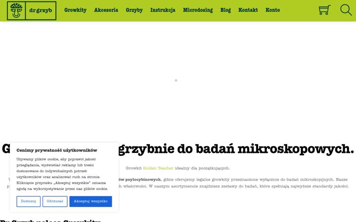 Captura de ecrã de drgrzyb.pl
