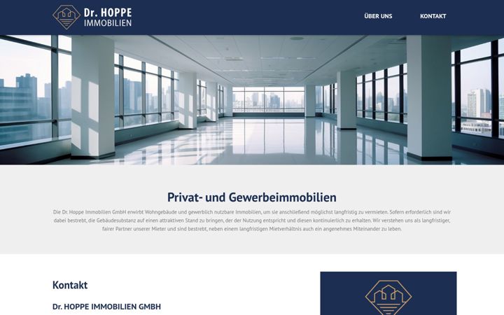 Snimka zaslona za drh-immobilien.de
