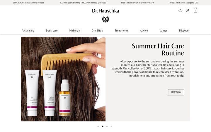 Captură de ecran a drhauschka.co.uk
