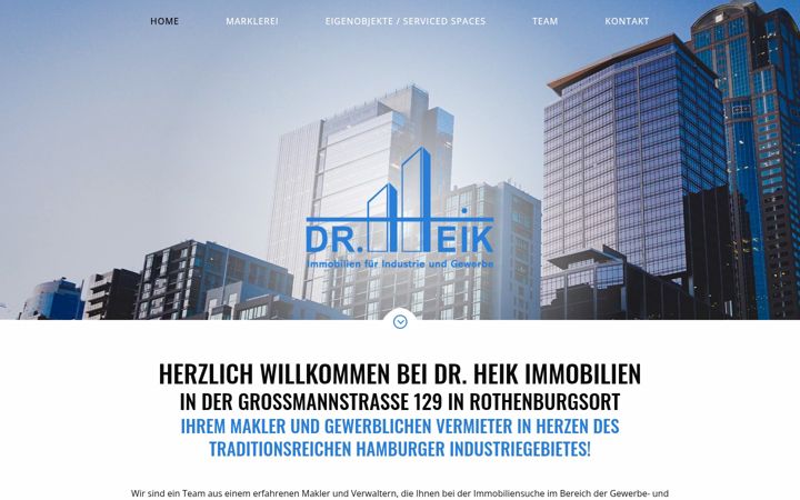 Snimka zaslona za drheikgewerbeimmobilien.de