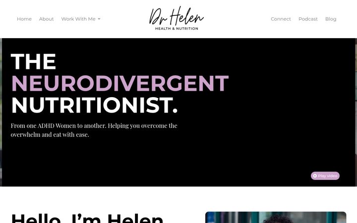 Screenshot of drhelenlawal.com