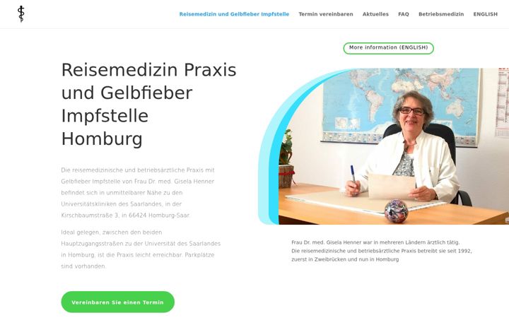 Screenshot of drhenner.de