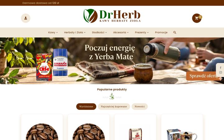 Skærmbillede af drherb.pl