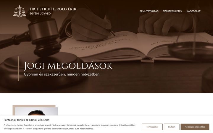 Képernyőkép: drherold.hu