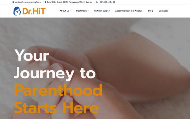 Captură de ecran a drhit.co.uk