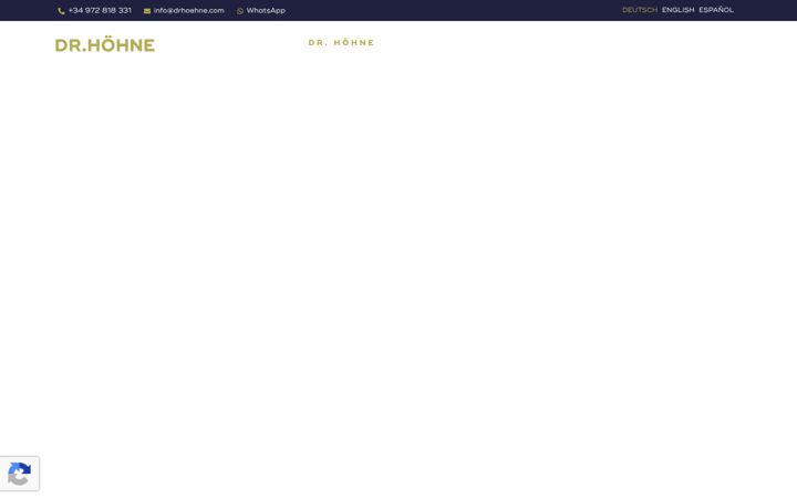 Screenshot of drhoehne.com