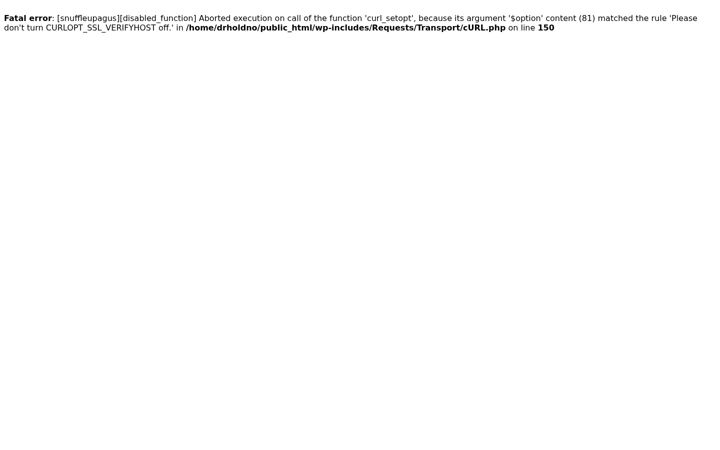 Screenshot of drhollidayandventer.co.za
