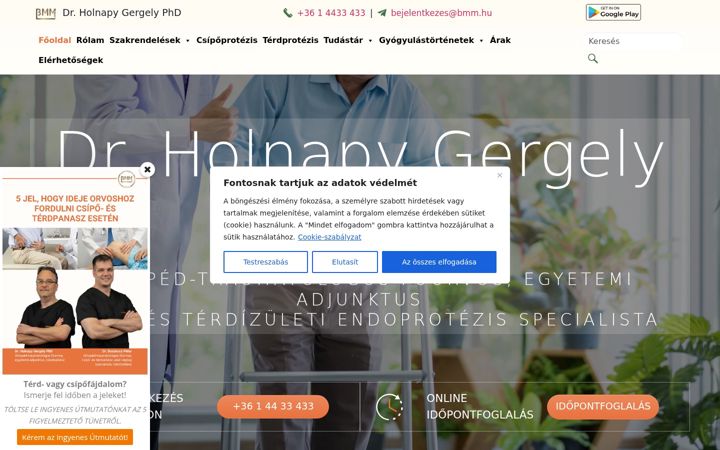 Képernyőkép: drholnapygergely.hu