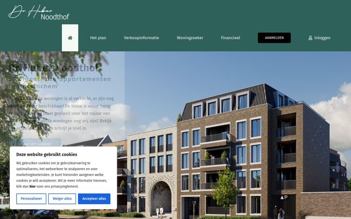 Screenshot of drhubernoodthof.nl