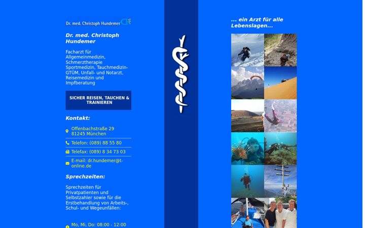 Screenshot of drhundemer.de