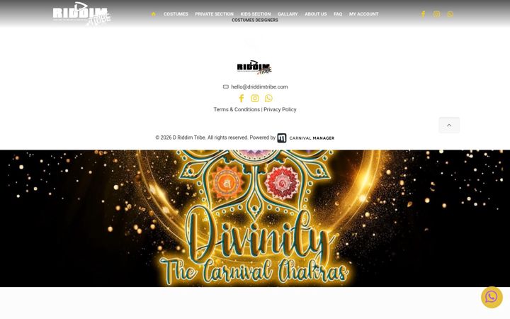Screenshot of driddimtribe.com