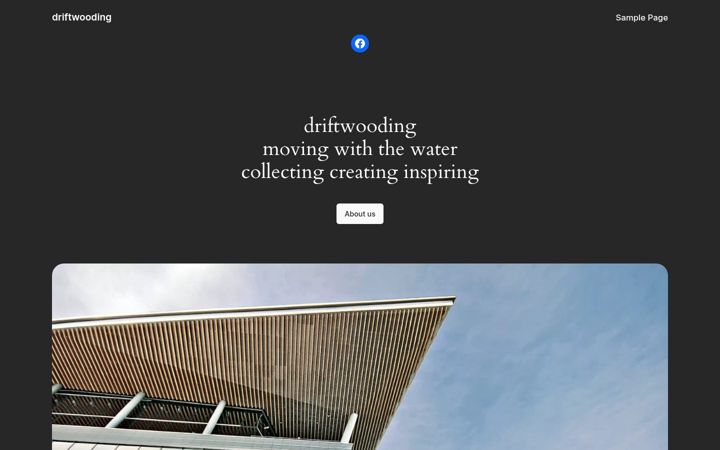 Screenshot of driftwooding.com