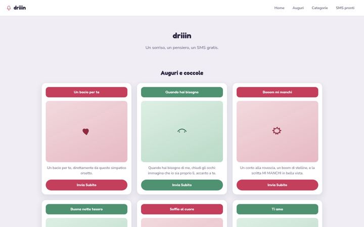 Screenshot of driiin.com