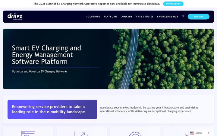 Screenshot of driivz.com