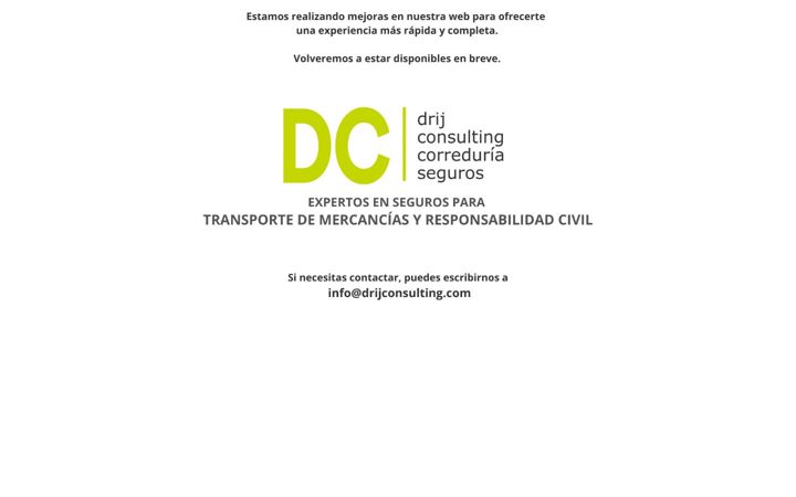 Screenshot of drijconsulting.com