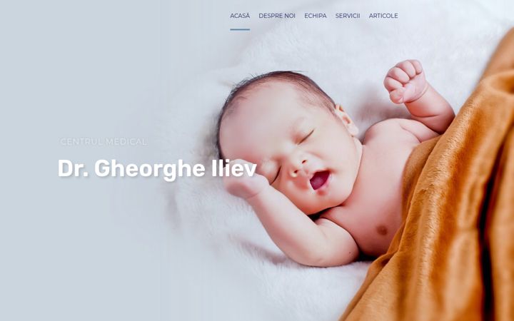 Screenshot of driliev.ro