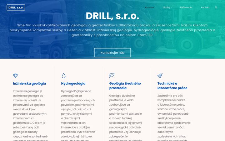 Capture d'écran de drill-geo.eu